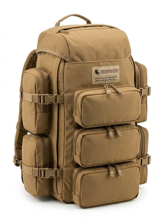 North American Rescue Other - North American Rescue WALK Medical Backpack Tactical Nylon Coyote Brown